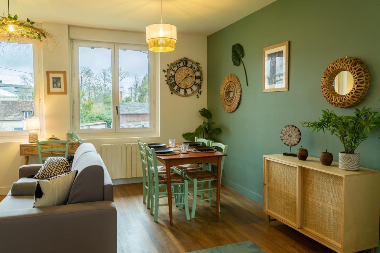 Suite Jungle - Jardin, Netflix Et Parking - Le Manoir Aux Pommes Orbec Exteriér fotografie